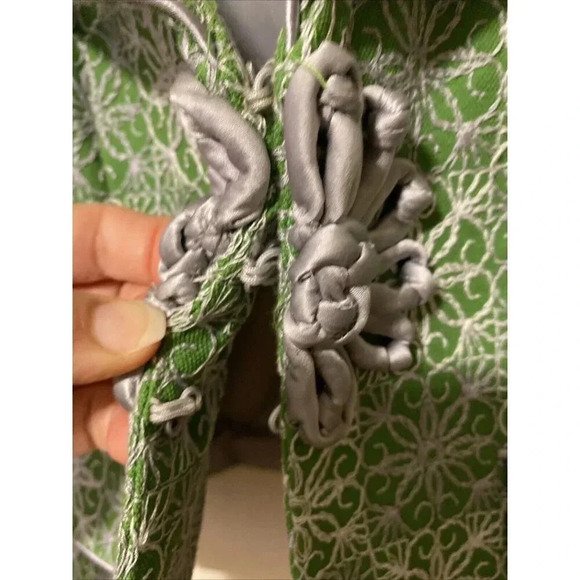 Nanette Lepore Green Floral Blazer - Picture 6 of 15